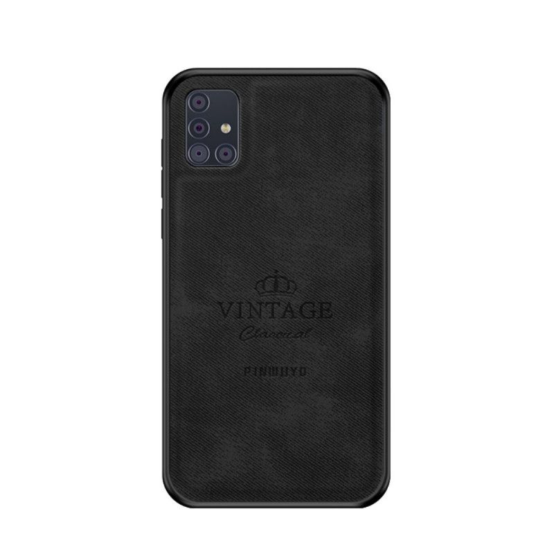 Deksel Samsung Galaxy A51 Svart Hederlig Vintage Pinwuyo