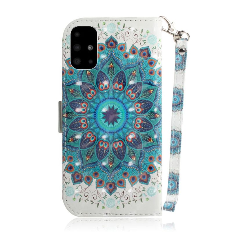 Folio Deksel Samsung Galaxy A51 Mesterlig Mandala Med Tanga