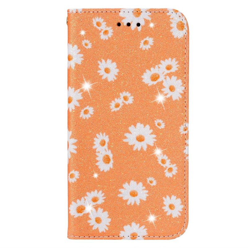 Folio Deksel Samsung Galaxy A51 Oransje Fuskeskinns Tusenfryd