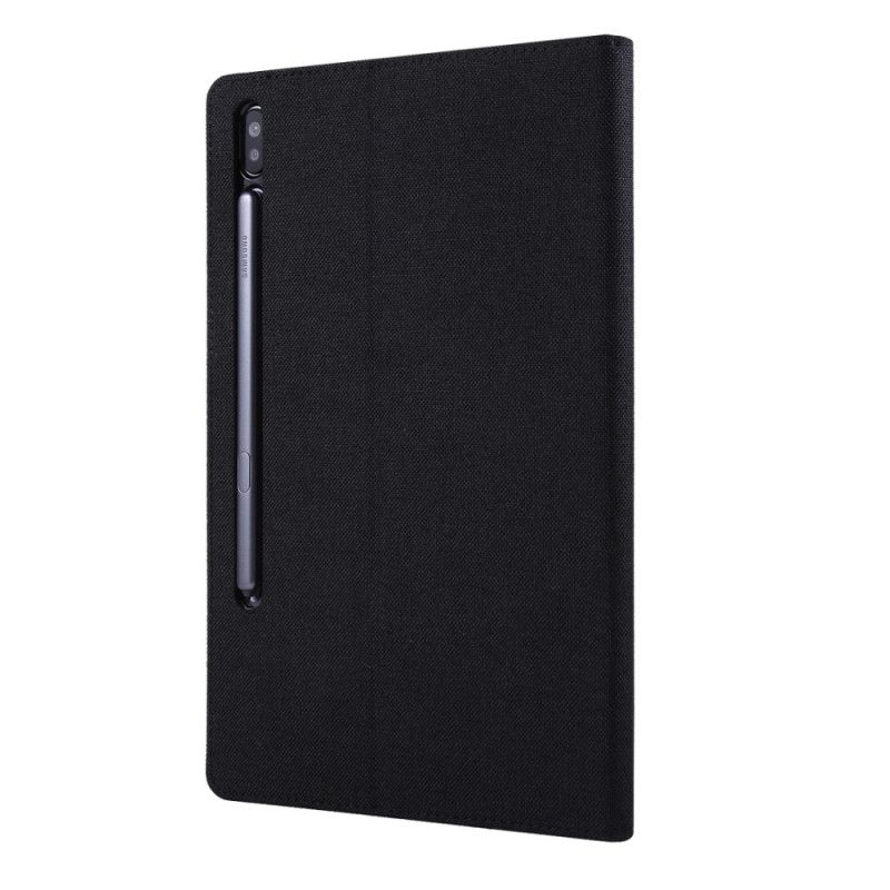 Etui Samsung Galaxy Tab S6 Svart Stoff Anti-fall