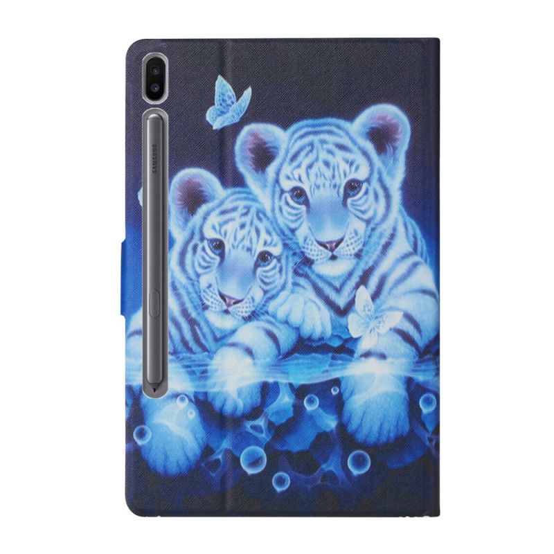 Folio Deksel for Samsung Galaxy Tab S6 Tigre