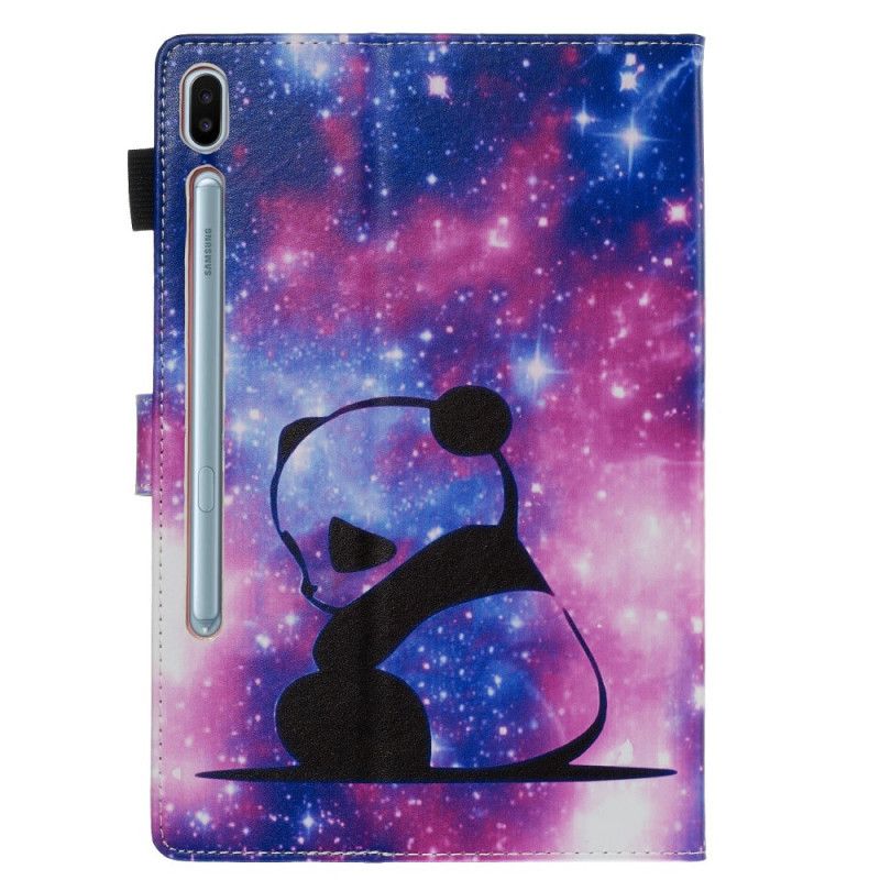 Folio Deksel Samsung Galaxy Tab S6 Space Panda Anti-fall