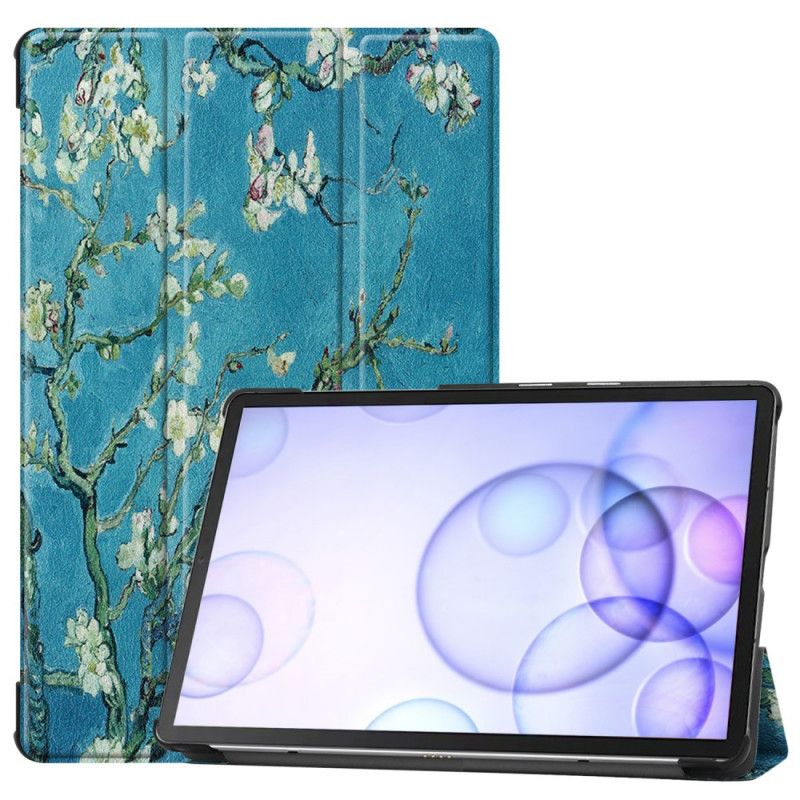 Smart Tilfelle Samsung Galaxy Tab S6 Blomstrende Grener