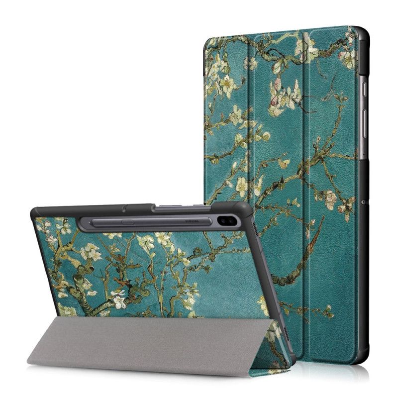 Smart Veske Samsung Galaxy Tab S6 Pennen Holder Grener