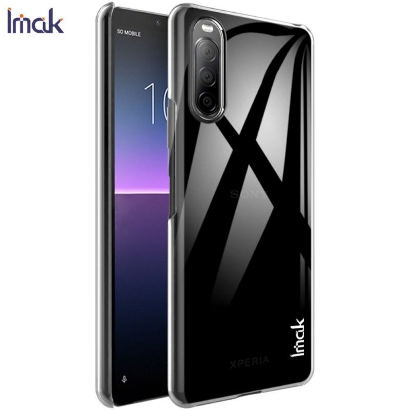 Deksel Sony Xperia 10 II Imak Gjennomsiktig Krystall