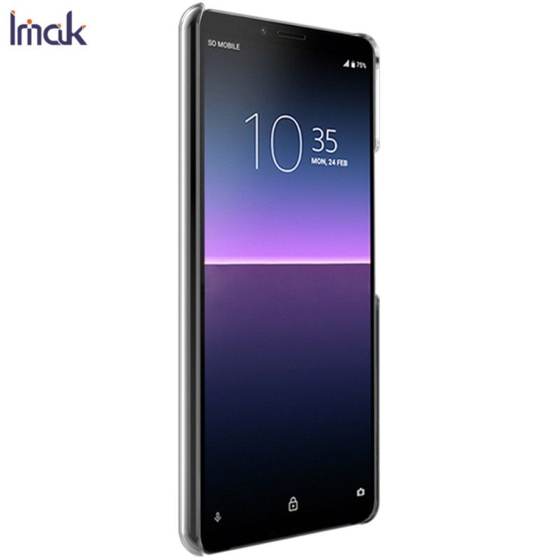 Deksel Sony Xperia 10 II Imak Gjennomsiktig Krystall