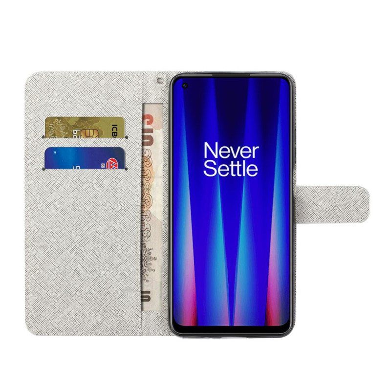 Folio Deksel Til OnePlus Nord CE 2 5G Kattepose