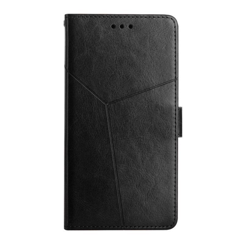 Folio Deksel Til Oppo Find X3 Lite Stil Leather Geo Y Design