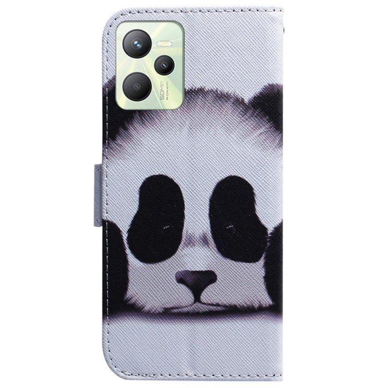 Folio Deksel Til Realme C35 Panda