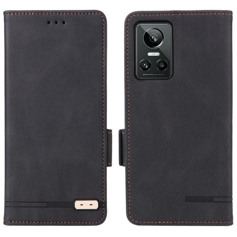 Folio Deksel Til Realme GT Neo 3 Woody Leather