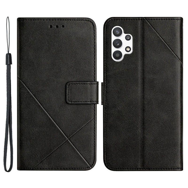 Folio Deksel Til Samsung Galaxy A13 Style Leather X