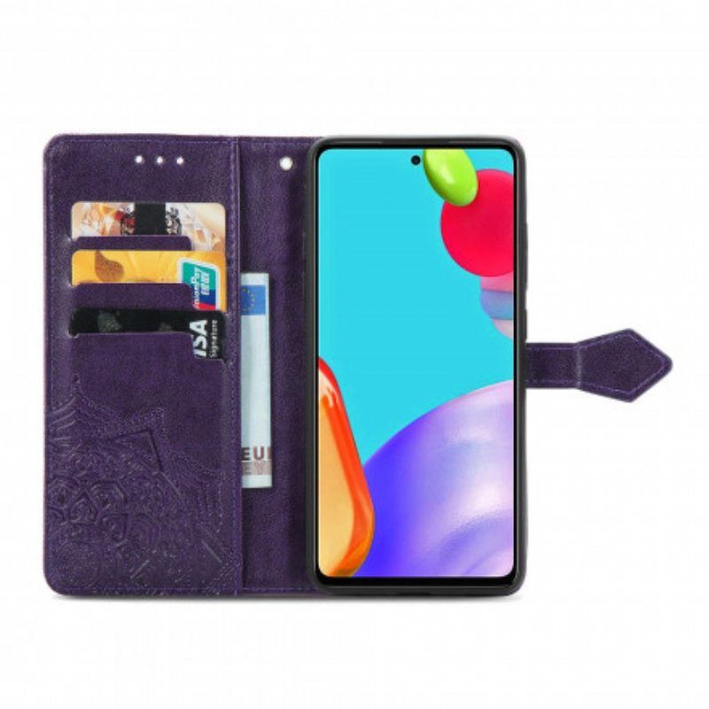 Folio Deksel Til Samsung Galaxy A52 4G / A52 5G / A52s 5G Mandala Middelalder