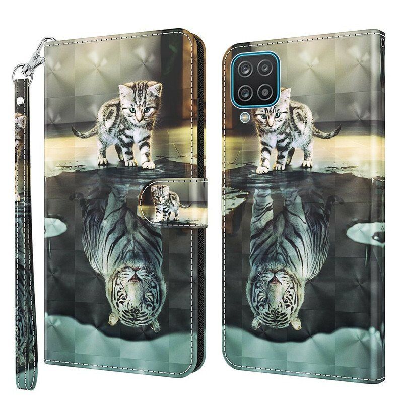 Folio Deksel Til Samsung Galaxy M12 / A12 Ernest The Tiger