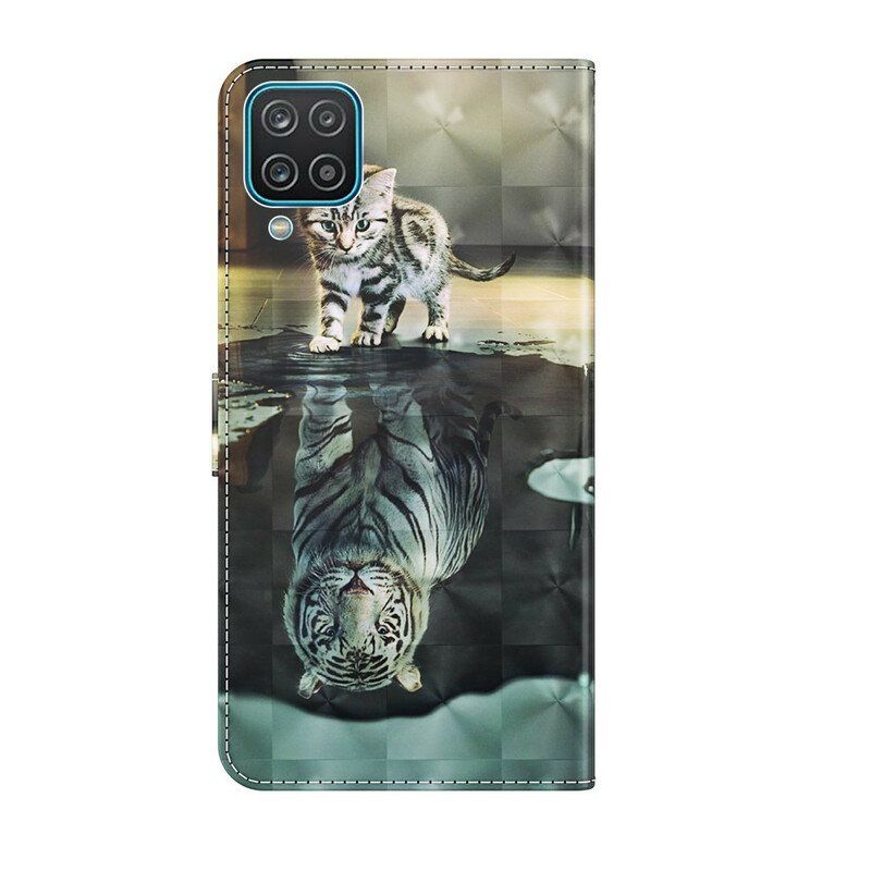 Folio Deksel Til Samsung Galaxy M12 / A12 Ernest The Tiger