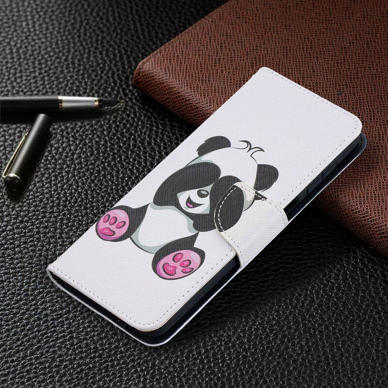 Folio Deksel Til Samsung Galaxy M12 / A12 Panda Moro