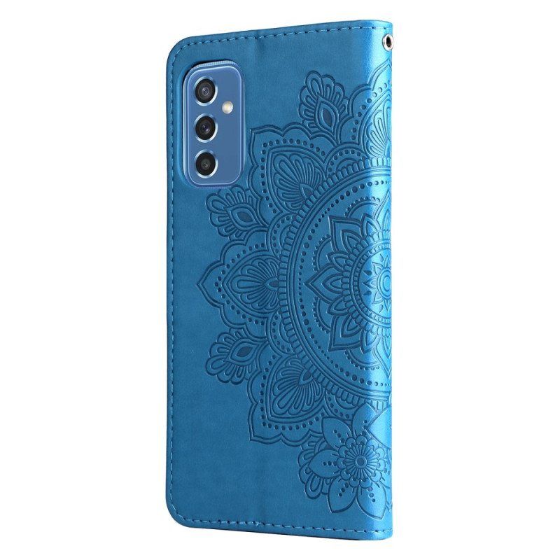 Folio Deksel Til Samsung Galaxy M52 5G Mandala Blomster