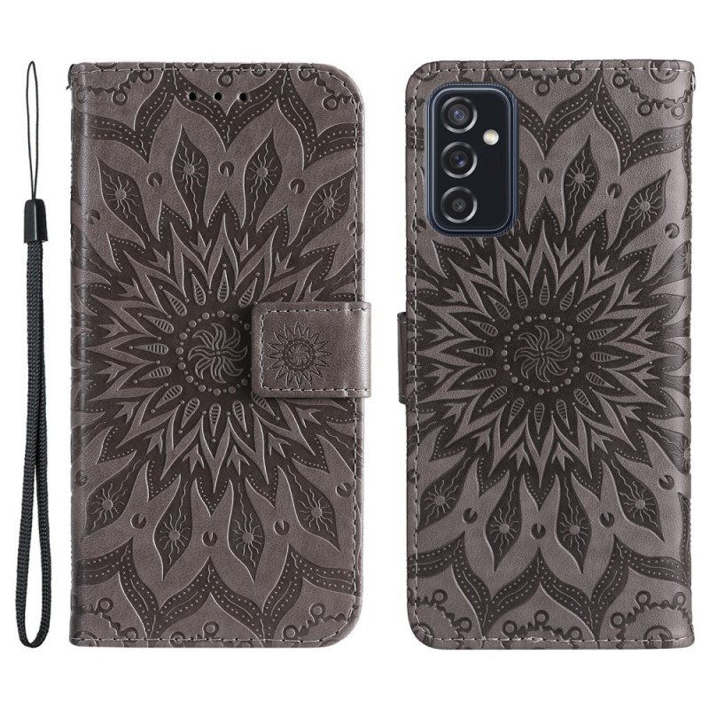 Folio Deksel Til Samsung Galaxy M52 5G Orientalsk Mandala