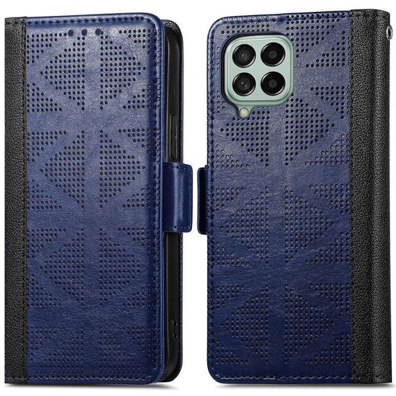 Folio Deksel Til Samsung Galaxy M53 5G Cross Design