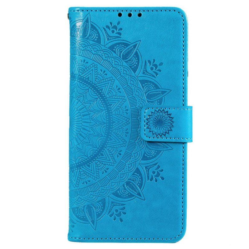 Folio Deksel Til Samsung Galaxy M53 5G Sol Mandala