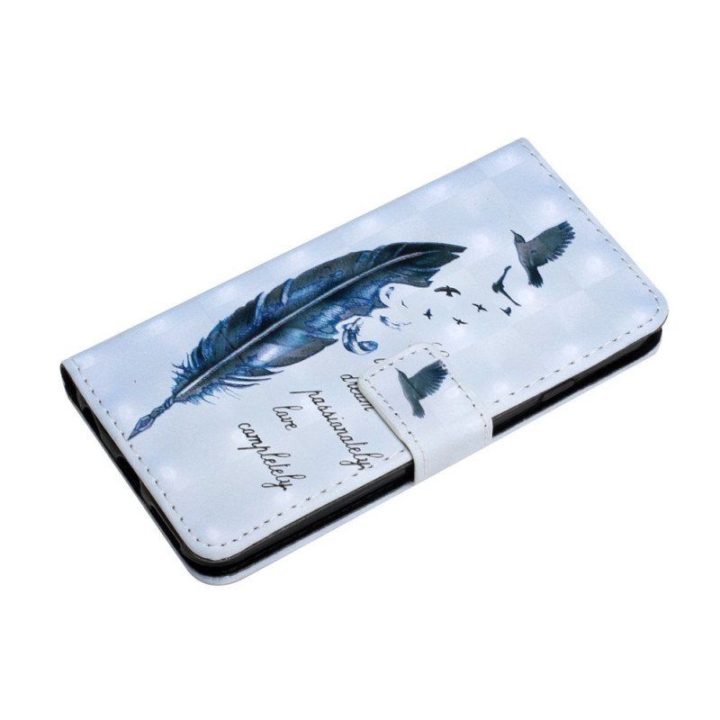 Folio Deksel Til Samsung Galaxy S22 5G Feather Before You Fly