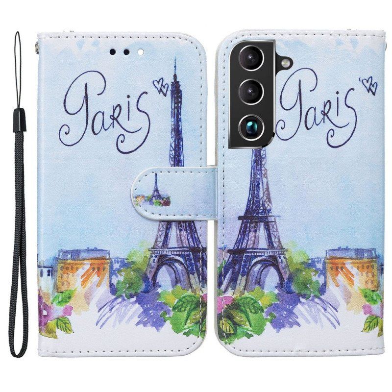 Folio Deksel Til Samsung Galaxy S22 5G Maler Paris