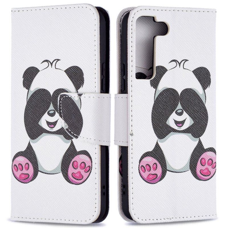 Folio Deksel Til Samsung Galaxy S22 5G Panda Moro