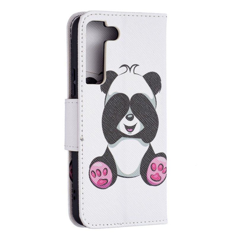 Folio Deksel Til Samsung Galaxy S22 5G Panda Moro