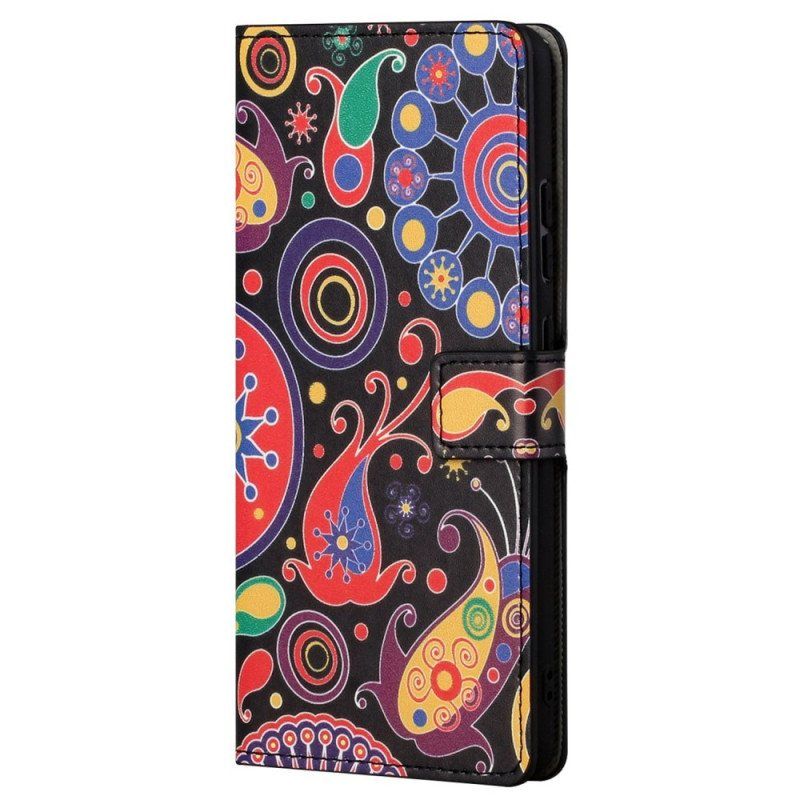 Folio Deksel Til Samsung Galaxy S23 Plus 5G Paisley