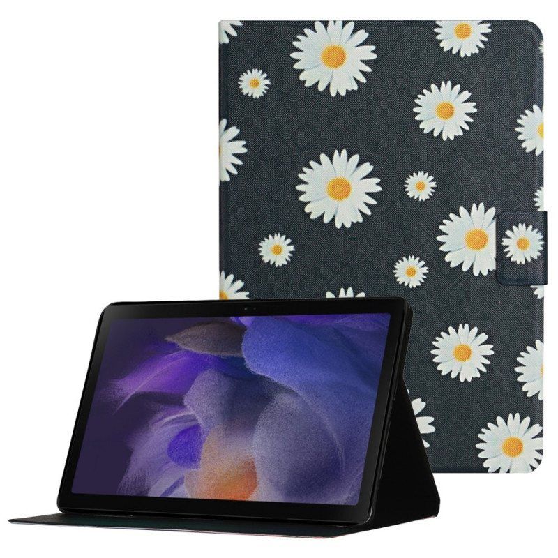 Folio Deksel Til Samsung Galaxy Tab A8 (2021) Blomster Blomster Blomster