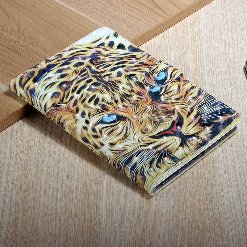 Folio Deksel Til Samsung Galaxy Tab S8 Plus / Tab S7 Plus Tiger Art