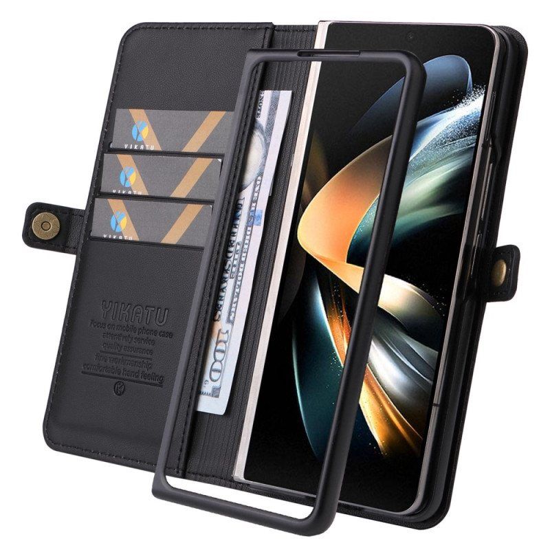 Folio Deksel Til Samsung Galaxy Z Fold 4 Yikatu Yk-001