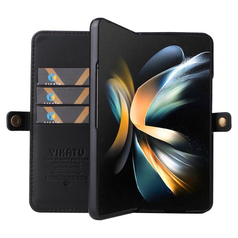 Folio Deksel Til Samsung Galaxy Z Fold 4 Yikatu Yk-001