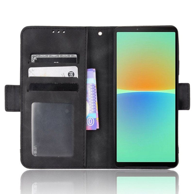 Folio Deksel Til Sony Xperia 10 IV Multi-card Premier Class