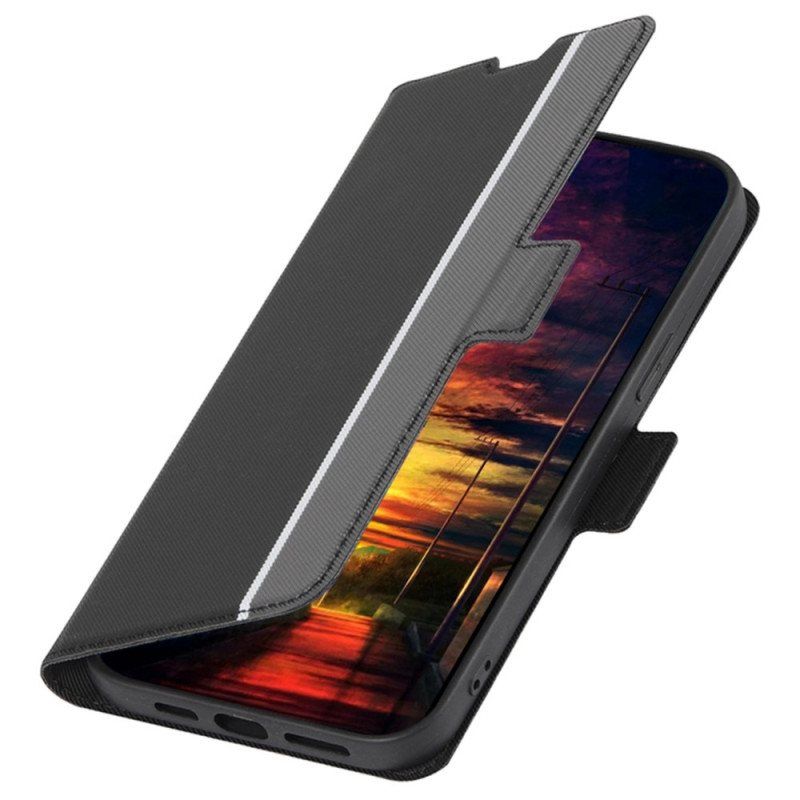 Folio Deksel Til Xiaomi 12T / 12T Pro Ultra Fin Bicolor