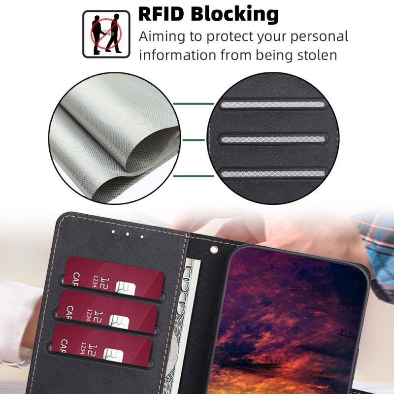 Folio Deksel Til Xiaomi 13 Pro Klassisk Rfid