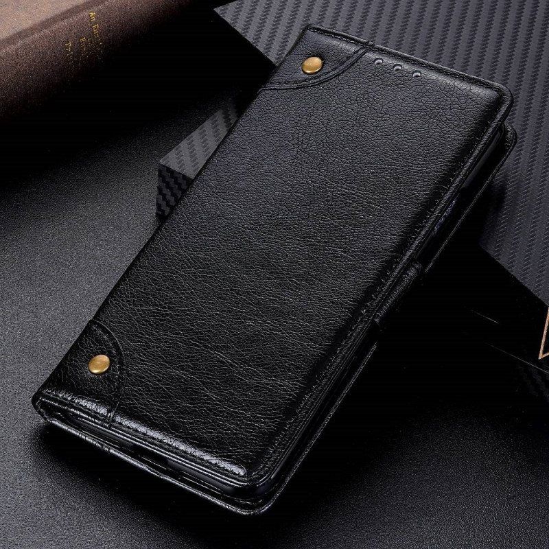 Folio Deksel Til Xiaomi 13 Pro Stil Nappa Leather Vintage Nagler