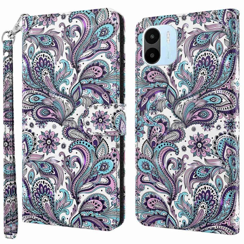 Folio Deksel Til Xiaomi Redmi A1 Paisley