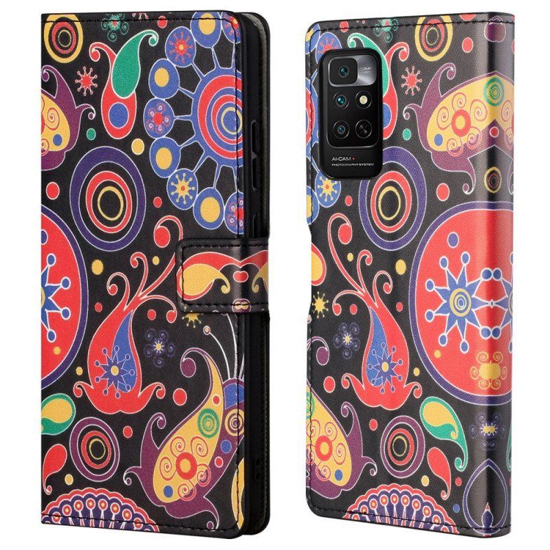 Folio Deksel Til Xiaomi Redmi Note 11 / 11S Galaxy Design