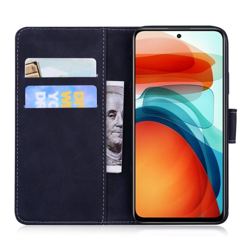 Folio Deksel Til Xiaomi Redmi Note 12 5G Sommerfugl Design