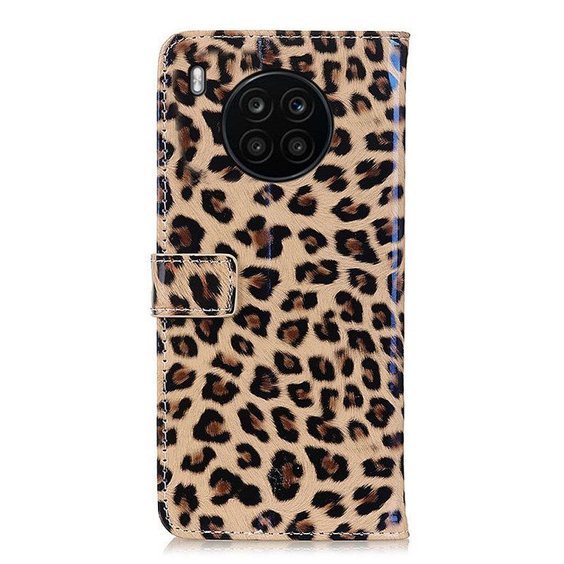 Lærdeksel Til Honor 50 Lite Vanlig Leopard