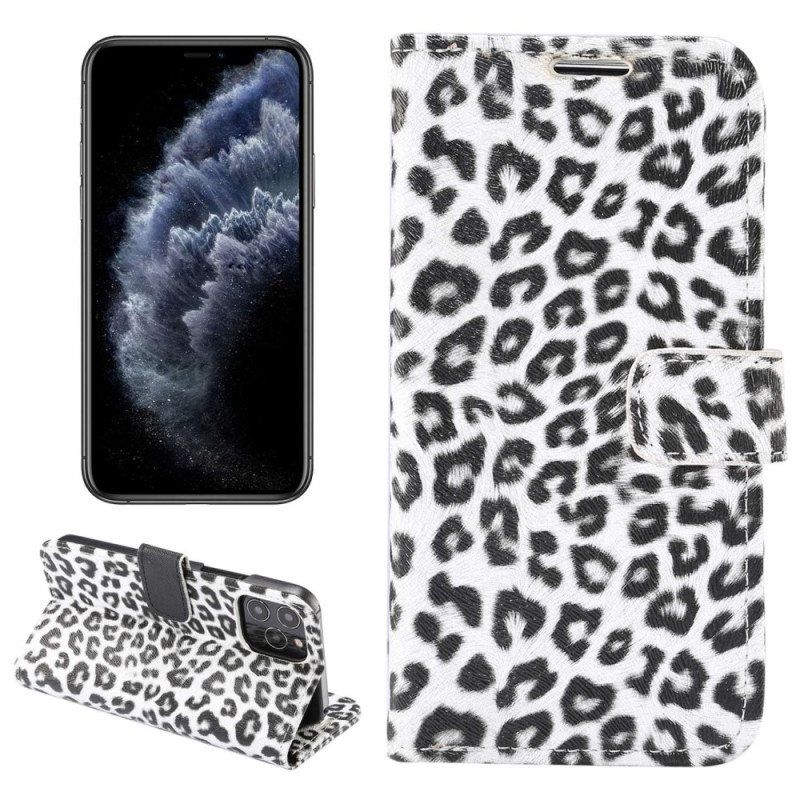 Lærdeksel Til iPhone 14 Plus Leopard Hudstil