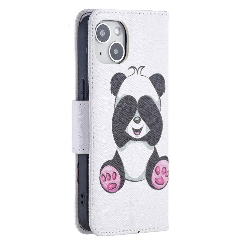 Lærdeksel Til iPhone 15 Panda