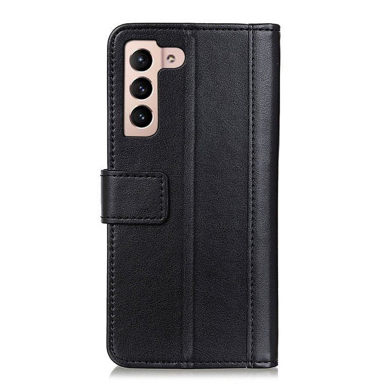 Lærdeksel Til Samsung Galaxy S22 5G Stil Leather Elegance