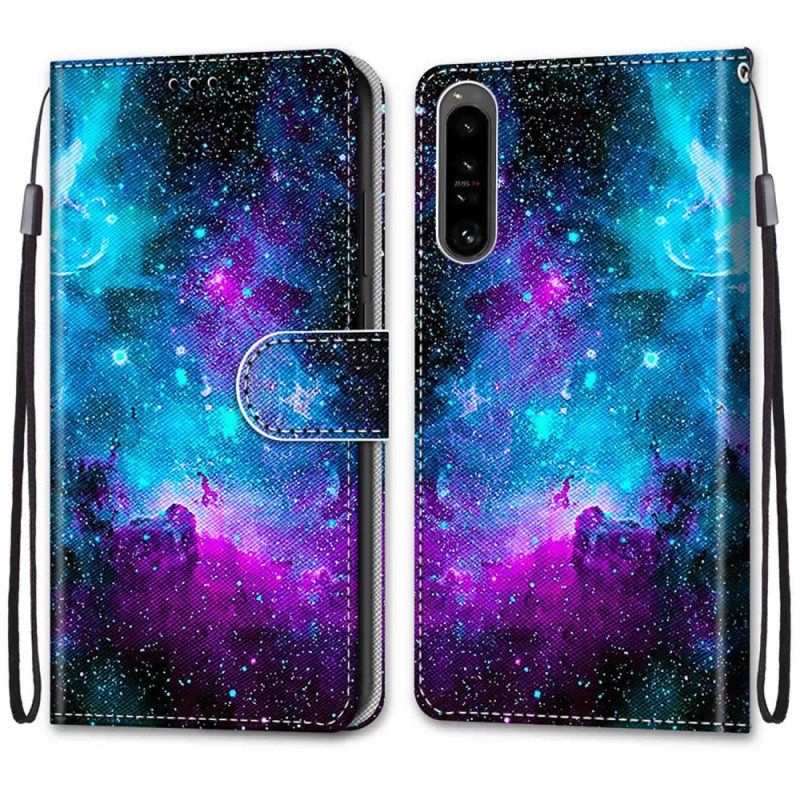 Lærdeksel Til Sony Xperia 1 IV Kosmisk Himmel