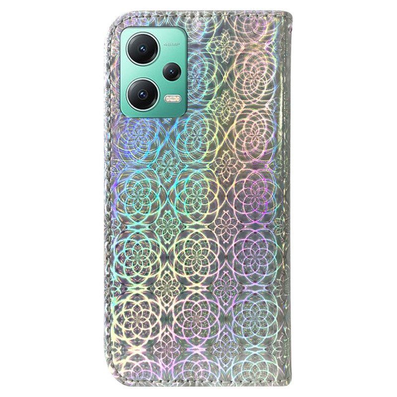 Lærdeksel Til Xiaomi Redmi Note 12 5G Disco-stil