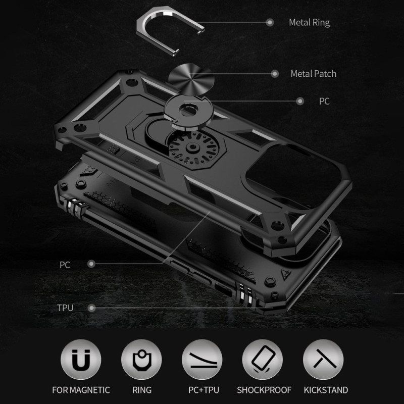 Mobildeksel Til iPhone 14 Pro Max Ring-brakett Design