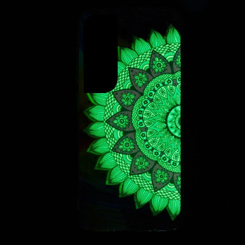 Mobildeksel Til Samsung Galaxy S22 5G Fluorescerende Blomsterserie