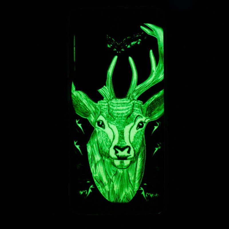 Mobildeksel Til Samsung Galaxy S22 5G Fluorescerende Majestic Deer