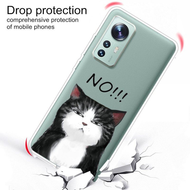 Mobildeksel Til Xiaomi 12 Pro Silikon Cat No